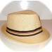Cuban Style   Paper Staw Fedora Hat Unisex Trilby Short Brim NEW  eb-31122832
